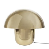 GOLD MUSHROOM LAMP - TABLE LAMPS